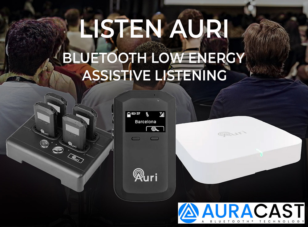 Listen AURI BLE Assistive Hearing